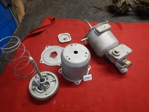 (2) 55 56 57 CHEVY THREADLE VAC POWER BRAKE BOOSTER 1955 1956 1957 BELAIR P/B - Picture 1 of 15