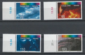 Briefmarkensatz Schweiz Michel-Nr. 1618 - 1621 Energie 200 1997 postfrisch - Bild 1 von 2