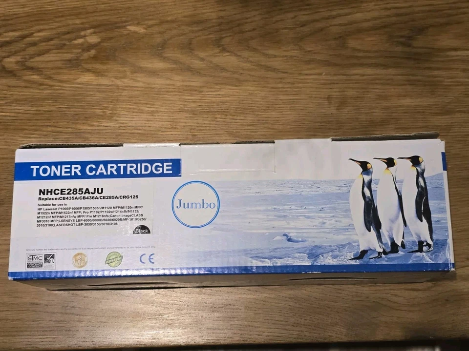 Cartucho Compatible HP 35A Repuesto CB435A/436A/CE285A/CRG125 Foto 1 de 1