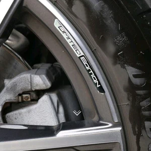4× Limited Edition Logo Car Wheel Hub Sticker Emblem Badge Decals Accessories - Picture 1 of 6