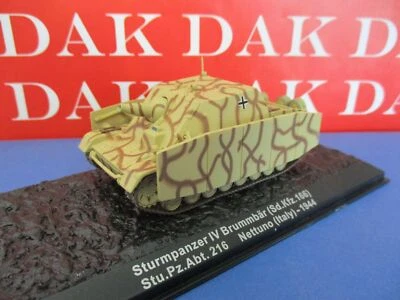 Die cast 1/72 Modellino Carro Armato Tank Sturmpanzer IV Brummbar Nettuno 1944 - Immagine 1 di 4