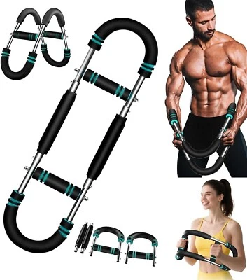 BRANDED Saker Twister Arm Trainer, Powertwist Arm Trainer, Adjustable Forearm Strengthen