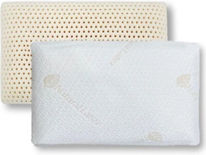 Talalay Latex Pillow Medium Support Bed Pillow Relieve Neck Pain Memory Foam - Picture 1 of 8