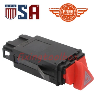 For Audi RS6 A6 Quattro 2.7L 3.0L 4.2L 2003-2004 Hazard Warning Switch 4B0941509 Foto 1 de 4