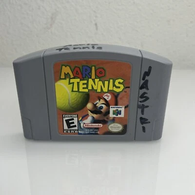 Mario Tennis (2000) Pre-Owned USA Nintendo 64 N64 Cartridge, Tested Clean! - Image 1 of 4