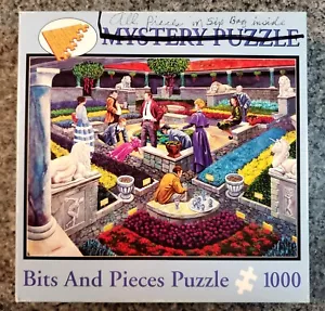 Bits and Pieces MURDER AT THE MUSEUM 1000 piece mystery puzzle w/story COMPLETE - Picture 1 of 7
