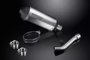 Yamaha FZ-1 Fazer FZS1000 06-14 Slip On 10" X-Oval Titanium Exhaust Muffler Kit - Bild 1 von 4