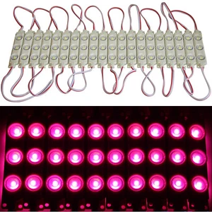 20X módulos LED rosa 12V RoHS tecnología publicitaria iluminación publicitaria anuncio luminoso IP67 - Imagen 1 de 2