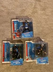 Juego de 3 NFL Custom Tennessee TITANS Vince Young L Blanco K Mawae McFarlane FÚTBOL - Imagen 1 de 12