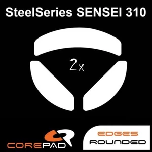 Corepad Skatez SteelSeries Sensei 310 Souris Pieds Patins PTFE Hyperglides - Picture 1 of 1