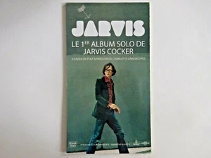 JARVIS COCKER ♦ RARE FRENCH PoS ( PLV ) ♦ mentions CHARLOTTE GAINSBOURG, PULP - Picture 1 of 2