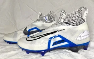 Nike Alpha Menace Elite 3 Cleats Ghost Laces CT6648-101 Size 8.5 - Picture 1 of 5
