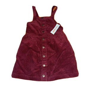 Cat & Jack Girls Size M(7/8) Purple Overalls New With Tags - Picture 1 of 2