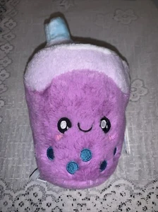 Squishable Snugglemi Snackers Comfort Food Bubble Boba Tea 7" Plush New w/ tags - Picture 1 of 8
