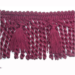 Vino gota con flecos de lingotes de 4 1/4" a alto precio por yarda - Imagen 1 de 1