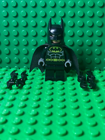 LEGO Batman Black Suit Classic Minifigure Figure Minifig 7781 7783 7785 | RARE |