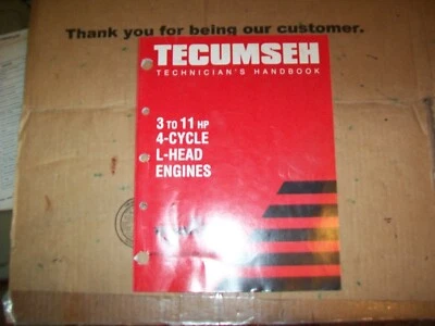 2003 Tecumseh 3 To 11HP 4 Cycle Engines Handbook 692509 - Image 1 of 4
