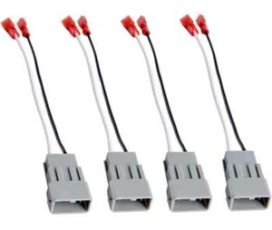 72-7800 2 pares (paquete de 4) arneses conectores de altavoces de coche para Honda 1990-up - Imagen 1 de 6