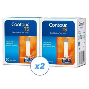 Contour TS Teststreifen, 2 Kartons 100 s EXP 10.2026 Versandkostenfrei!!! - Bild 1 von 1