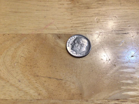 1968 P  Roosevelt Dime, Good Circulated, Free Shipping🚢 Cover