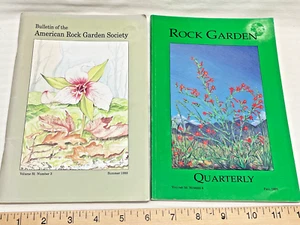 2 Rock Garden Paper Back Books Quarterly 1993 & 1998 Volumes 51 & 56 VINTAGE - Foto 1 di 4