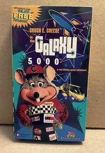 CHUCK E CHEESE " In The Galaxy 5000" VHS 1999 A Real Cheesy Space Adventure - Picture 1 of 7