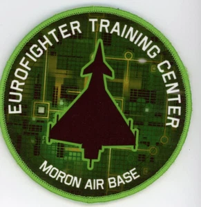 PATCH SPAIN MORON 11tH WING EUROFIGHTER TRAINING CENTER VEL BACK PARCHE - Bild 1 von 1