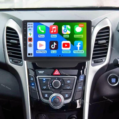 For Hyundai Elantra GT 2013-2017 Android 13 Carplay Car Stereo Radio GPS 4+64G - Image 1 of 4