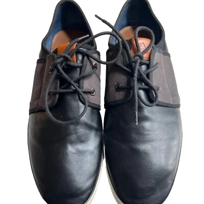 Sapato preto com cadarço Aldo Boat tamanho 12M - Imagem 1 de 4