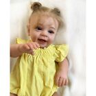 23in Lifelike Reborn Baby Doll Newborn Toddler Girl with Soft Cloth Body Gift