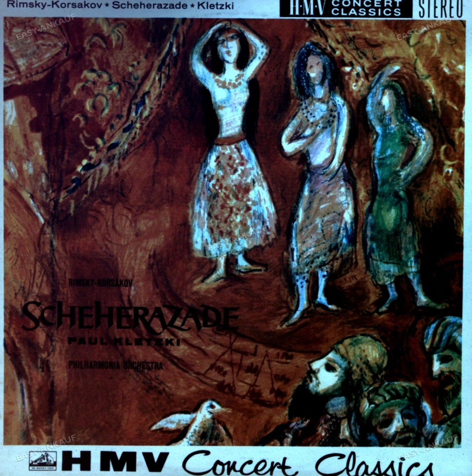 Rimsky-Korsakov, Bean, Kletzki, Philharmonia Orchestra - Scheherazade LP . - Image 1 of 1