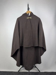 Gothic Mittelalter Stil Deutsche Wolle Kapuze Umhang Cape LARP Herren OS / M-XL - Bild 1 von 9