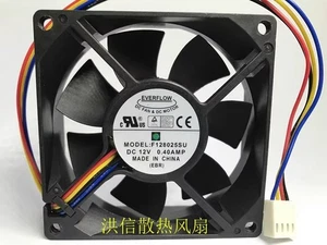 NEW EVERFLOW 8025 F128025SU DC12V 0.40AMP Cooling fan - Picture 1 of 3