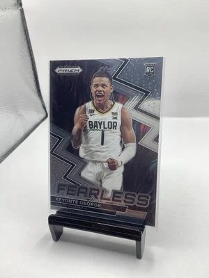 2023 Panini Prizm Draft Picks - Fearless Keyonte George #14 (RC) - Image 1 of 3