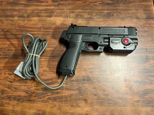 Guncon Light Gun Controller Playstation PS1 Namco Black G-Con NPC-103 Tested B96 - Picture 1 of 7