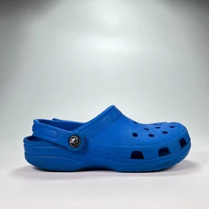 Crocs Classic Clog blau Slipper Komfort Sandalen Freizeit leicht Jugend Größe 5 - Bild 1 von 10