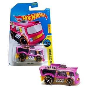 Hot Wheels Cars 2016 Chill Mill HW City Works Milk Truck #6/10 Best For Track NW - Picture 1 of 13