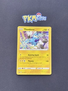 Pokemon Juego de Cartas Coleccionables Thundurus Chilling Reign 052/198 Holo Raro LP. - Imagen 1 de 3