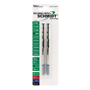 6040 Fineliner with Spring Loaded Refill 1.0mm, Point Blue, 2 Pack Blister (S... - Picture 1 of 5