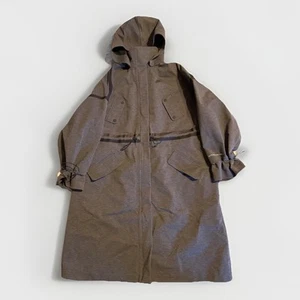 New Nike Women’s Tech Pack Storm Fit Long Jacket Gray Size Small DM6167-032 - Picture 1 of 6