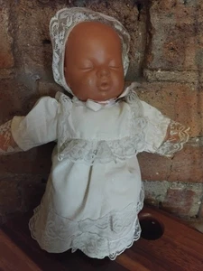 Spukpuppe Baby Junge Jack positive Energie schöner Zustand kleines Gefäß Vinyl - Bild 1 von 3