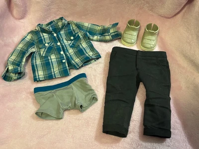 American Girl Doll Logan Boy Doll Meet Outfit - Image 1 of 4