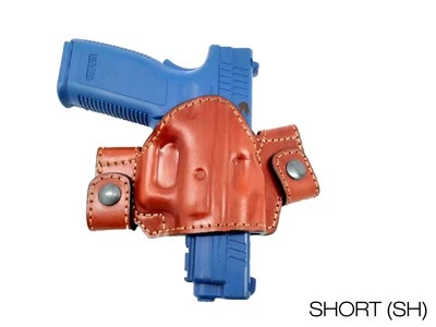 OWB Snap-On Leather Open Top Holster Compatible w/  Hellcat OSP - Image 1 of 2