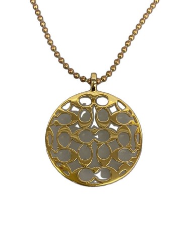 Collana COACH Top GLD donna