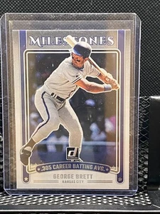 George Brett 2025 Donruss Milestones #3 - Reales - Imagen 1 de 2