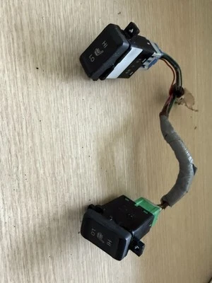 Honda Accord Acura TSX 03-08 L&R Heated Seats Switches With Conectors  OEM - Image 1 of 4