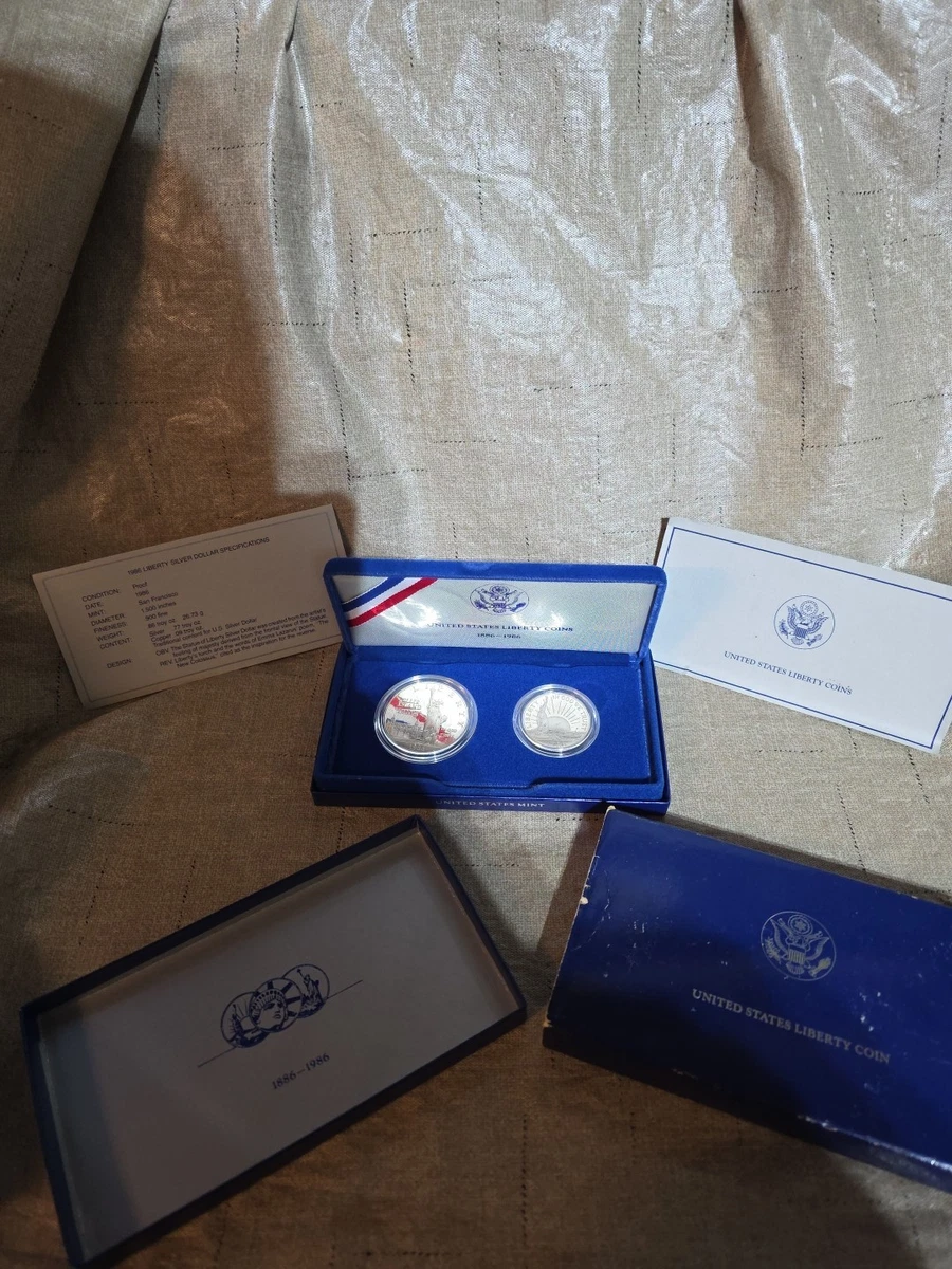 Uncirculated U.S. Mint 1986 US Commemorative Coins for sale | eBay