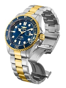Nuovo orologio Invicta 38 mm Hammerhead Pro Diver donna quadrante blu bicolore SS 30481 - Foto 1 di 1
