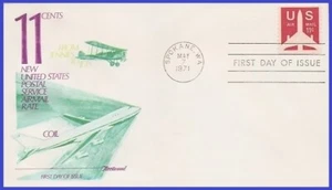 USA6 #C82 U/A FLEETWOOD FDC Red Jet - Foto 1 di 1