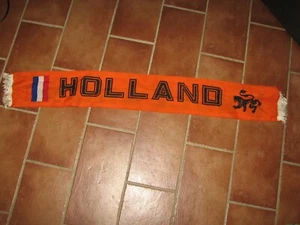 Vintage Holland fan scarf sciarpa  '80s football soccer jersey shirt  era Gullit - Imagen 1 de 1